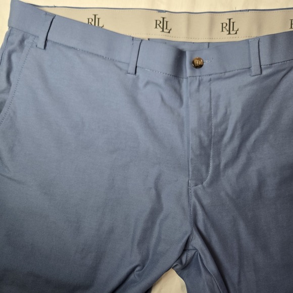 LAUREN RALPH LAUREN Dress Pants Non Slip  Performance  42 x 30 Blue Golf - Picture 6 of 10